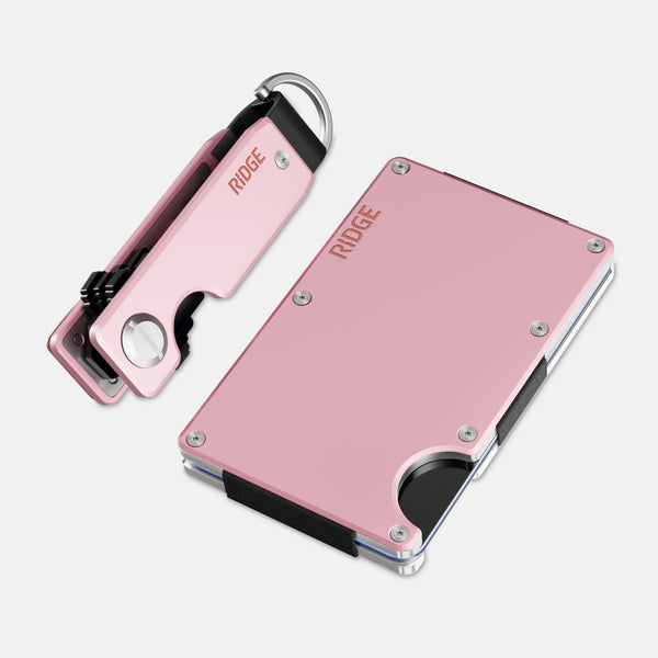 the RIDGE/リッジ/マネークリップ/アルミ/限定/カードケース/ピンク PinkLemonade-DDK-Render1_600x.