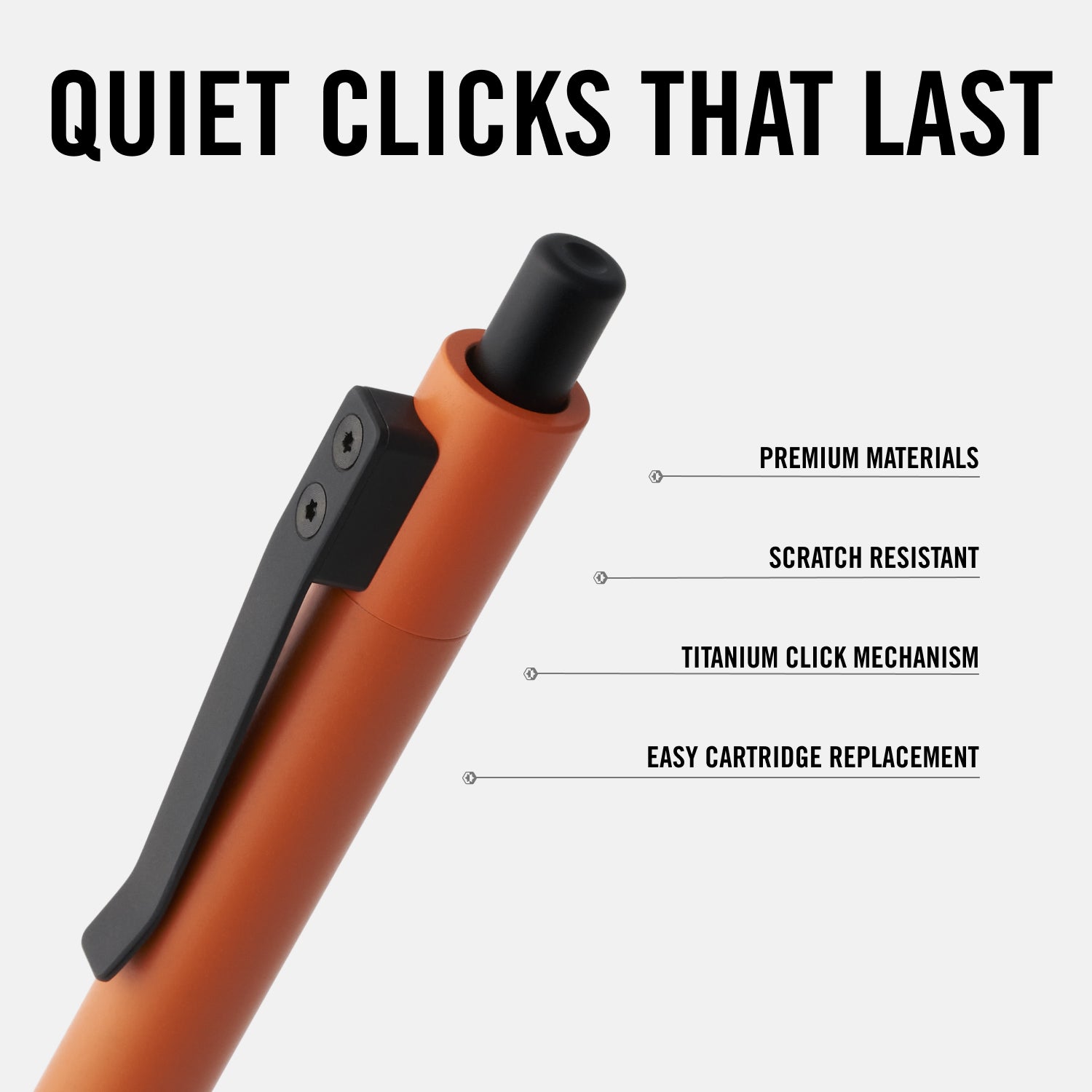 Pen Click Mechanisms