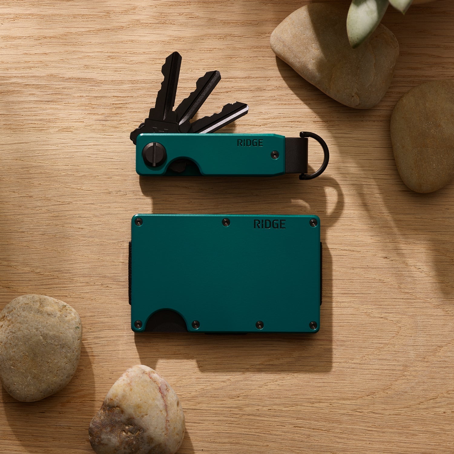 The Ridge: Wallet + Keycase Kit - Agave - Ridge Global