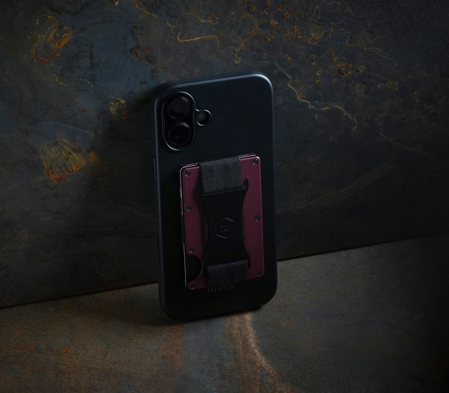 Ridge Wallet For MagSafe - Oxblood | The Ridge