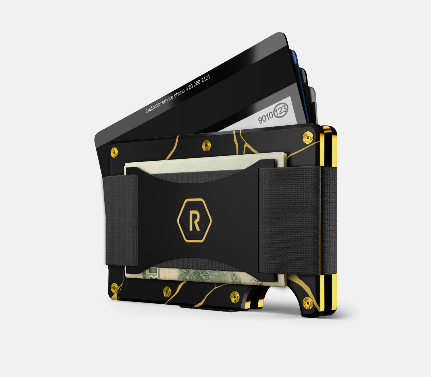 Ridge Wallet – Kintsugi - Black | DETAIL IN DESIGN - Ridge Global