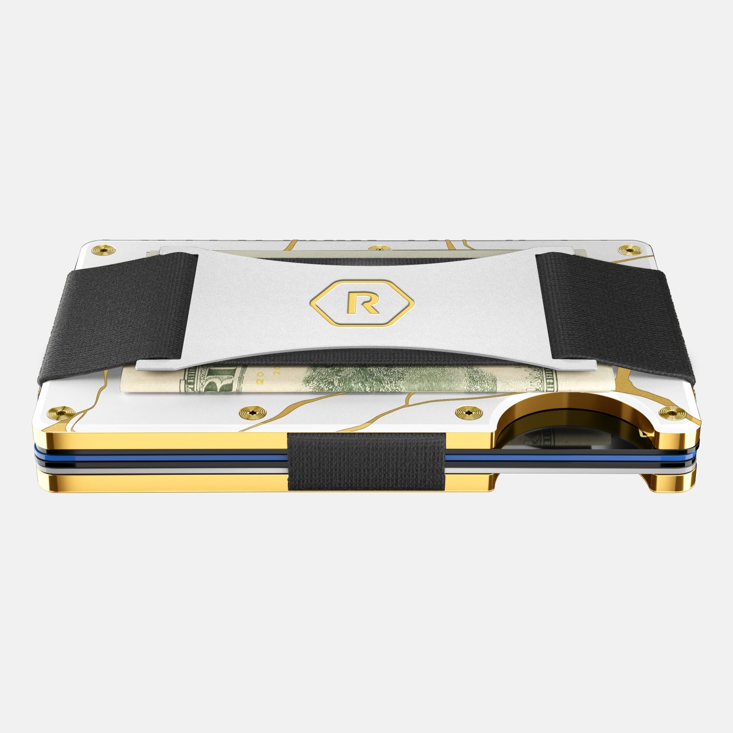The Ridge: Wallet + Keycase Kit - Kintsugi - White - Ridge Global