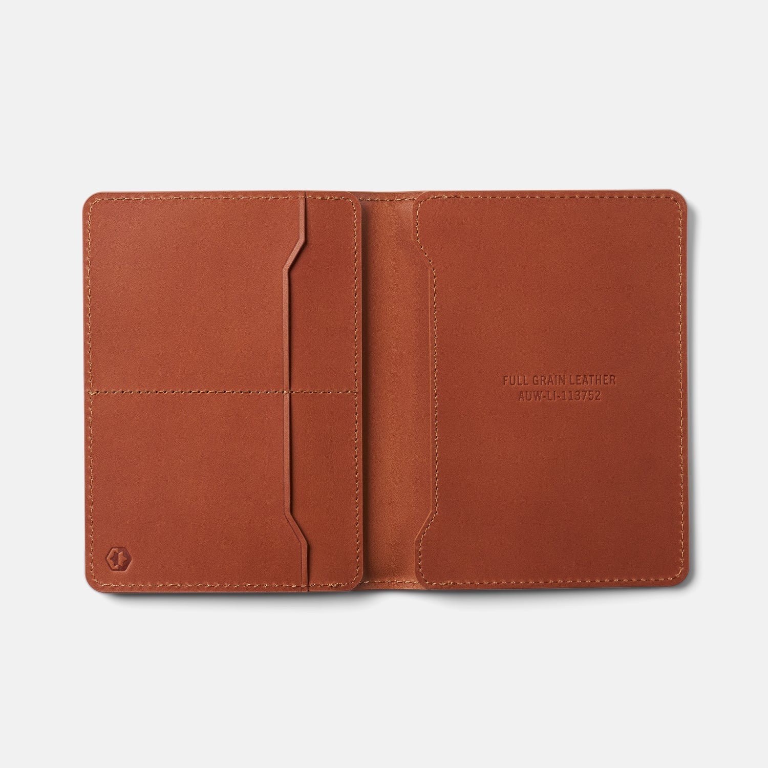 ◇Rest & Recreation◇ PASSPORT WALLET DARK BROWN Passport Wallet | Dark Brown Leather Passport Holder
