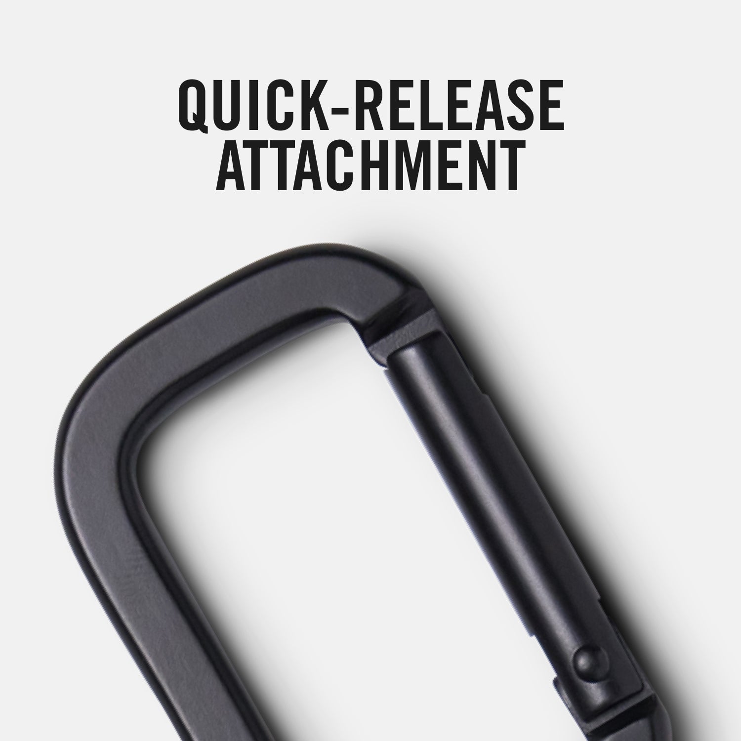 Everyday Keychain - Matte Black | Grab-and-Go Convenience - Ridge