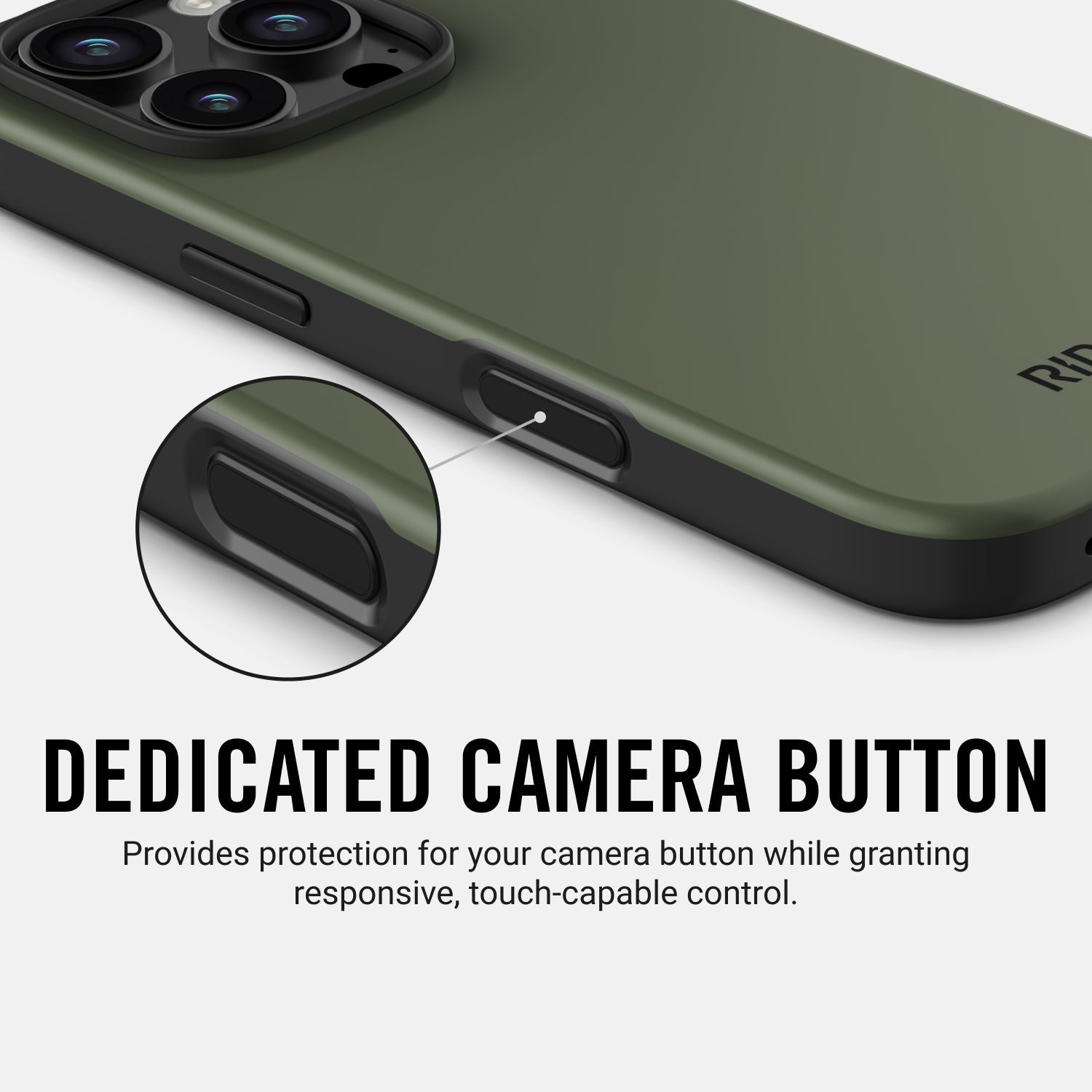 Everyday Phone Case - iPhone 16 Pro Max - Matte Olive - Ridge Global