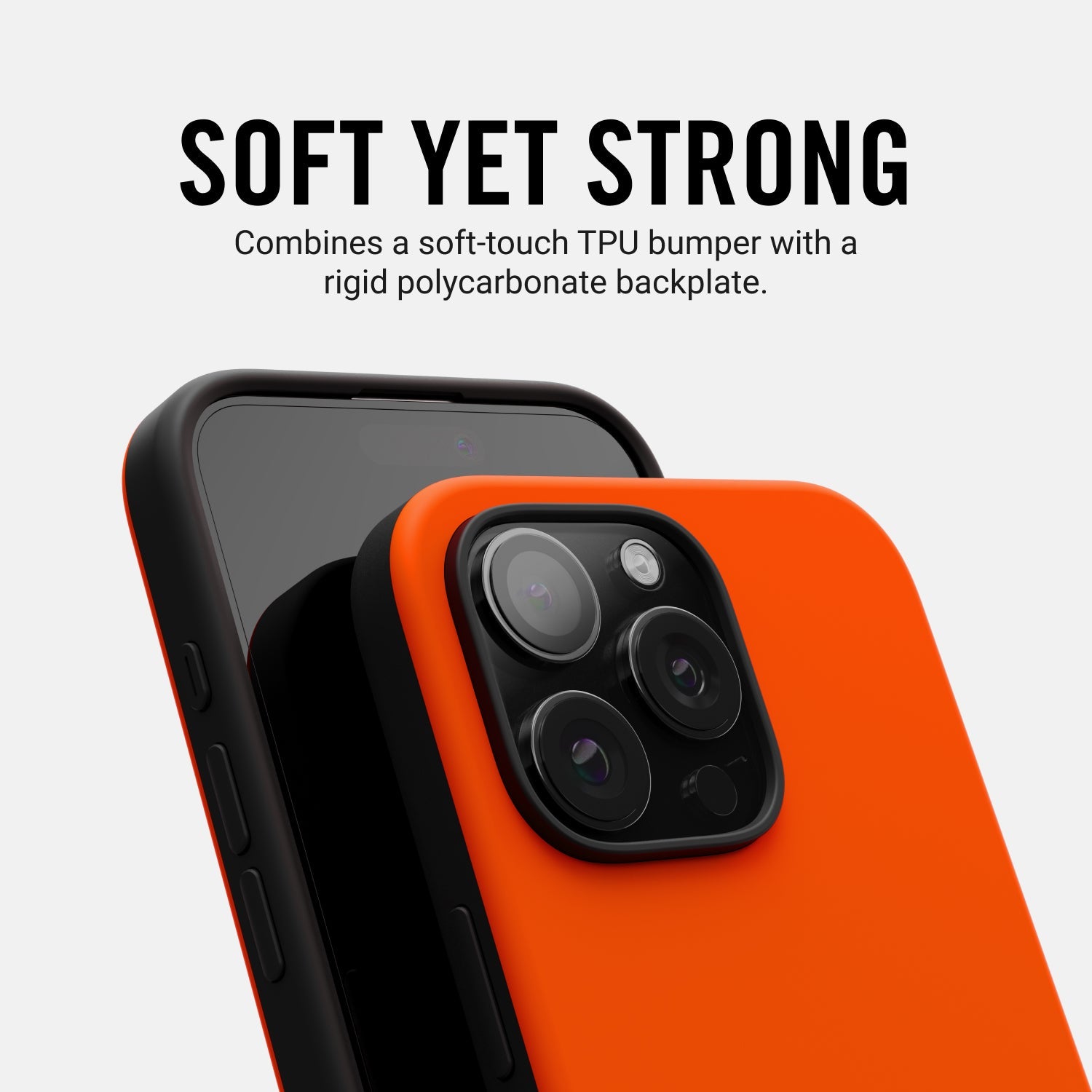 Ridge Phone Case - iPhone 16 - Midnight Black Leather - Ridge Global