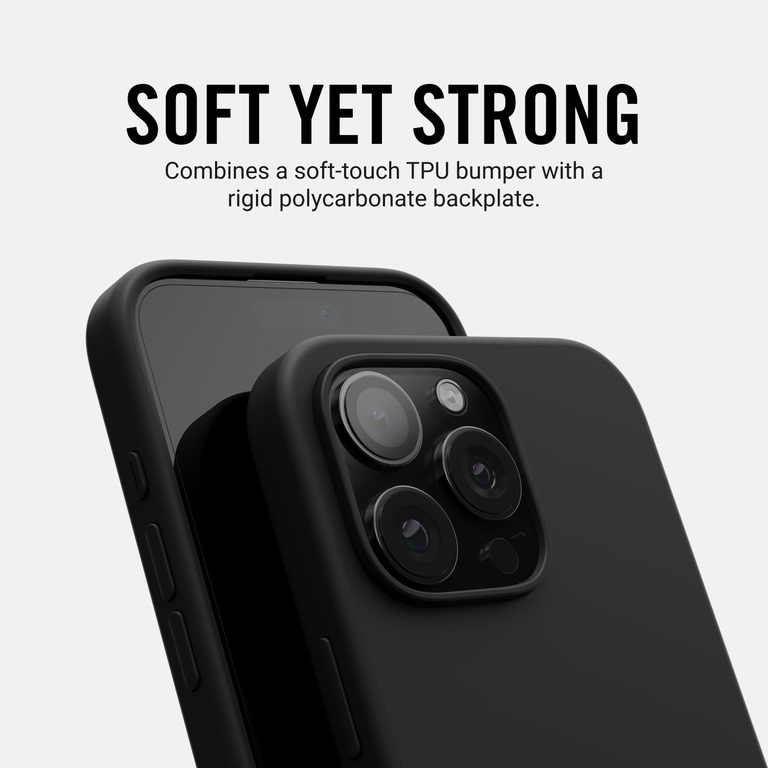 Everyday Phone Case - iPhone 16 Pro Max - Matte Black - Ridge Global