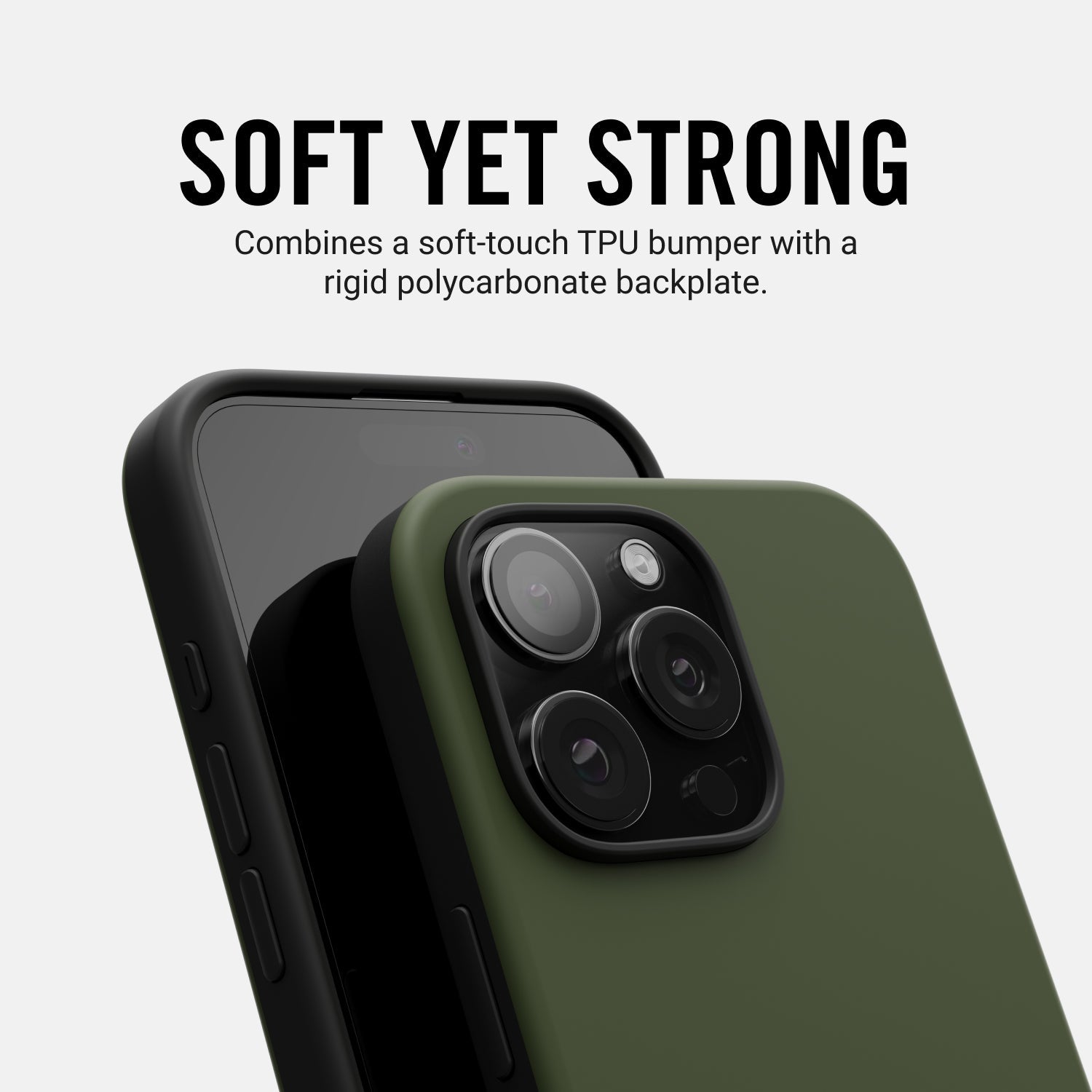 Everyday Phone Case - iPhone 16 Pro Max - Matte Olive - Ridge Global